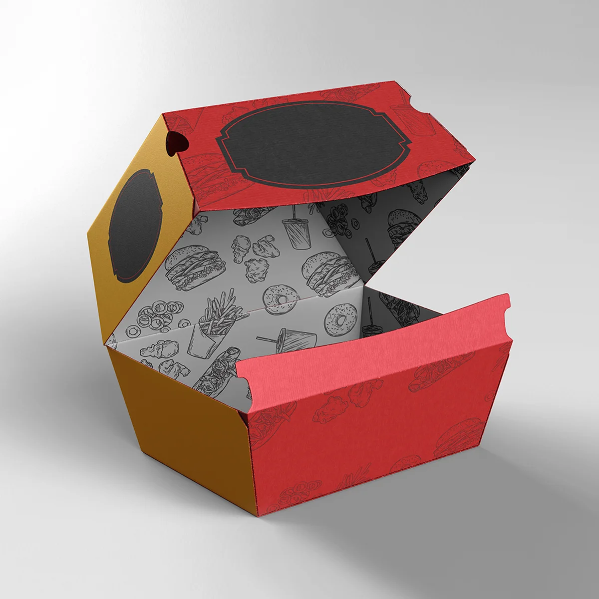 Custom Burger Boxes